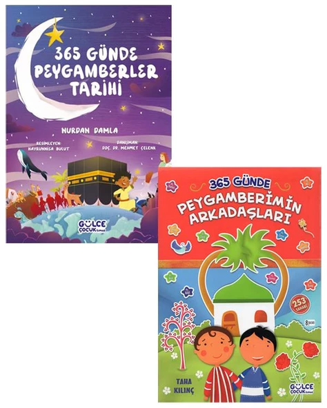 365 Günde Peygamberler Tarihi ve 365 Günde Peygamberimin Arkadaşları Set Timaş Çocuk ürün görseli 1