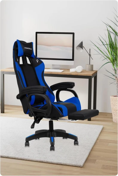 Fashcolle Dynamic Blue Masajlı Oyuncu Koltuğu - Resim 8