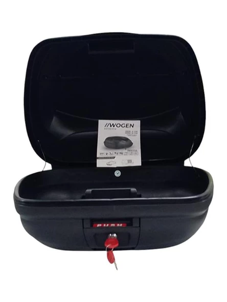 50 L WOGEN TOPCASE - BASIC - SİYAH - Resim 3