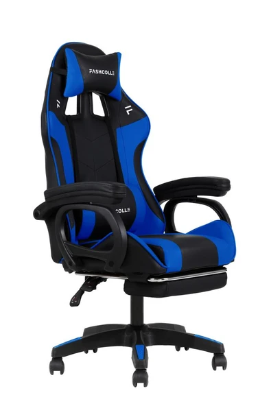 Fashcolle Dynamic Blue Masajlı Oyuncu Koltuğu - Resim 2