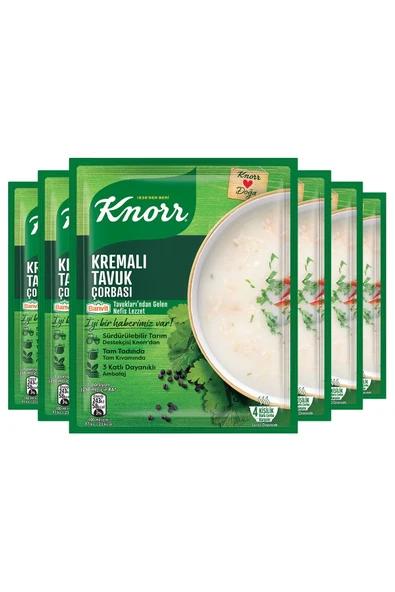 Knorr Kremalı Tavuk Çorbası 69 gr X 6 Adet ürün görseli 1