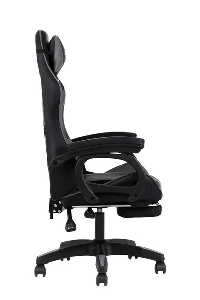 Fashcolle Dynamic Grey Masajlı Oyuncu Koltuğu - Resim 3