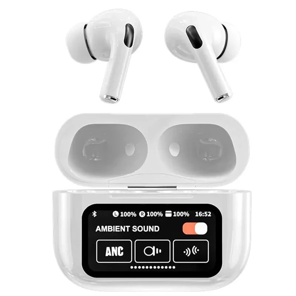 Dunspin DS-PRO6 ANC&ENC Max - Ekranlı Akıllı Bluetooth Kulaklık ürün görseli 1