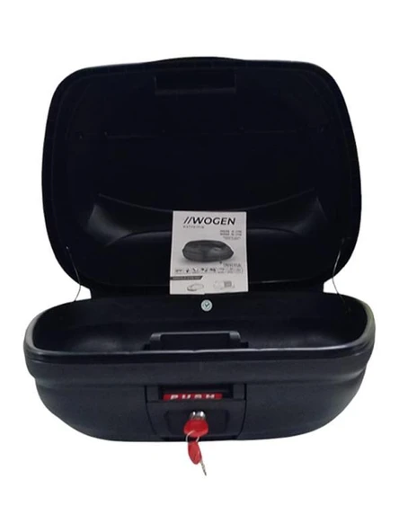 50 L WOGEN TOPCASE - BASIC - SİYAH - Resim 7