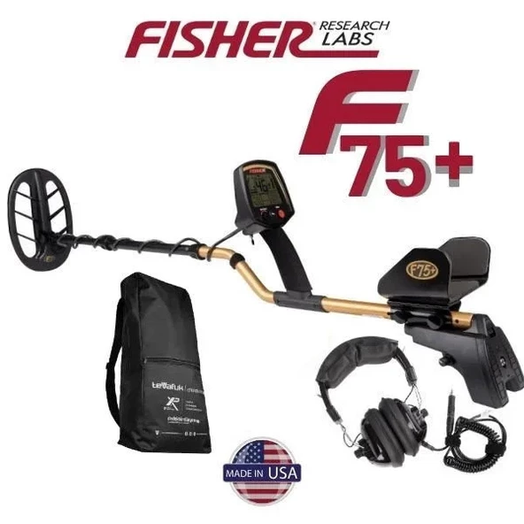 FISHER F75+ DEFİNE DEDEKTÖRÜ - 28cm DD Başlık İle ürün görseli 1