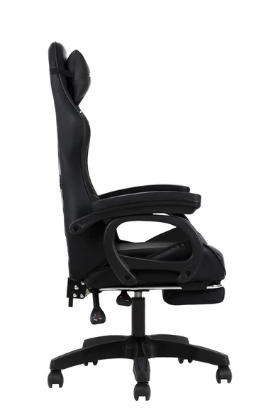 Fashcolle Dynamic Black Masajlı Oyuncu Koltuğu - Resim 3