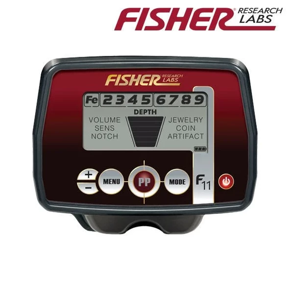 FISHER F11 DEFİNE DEDEKTÖRÜ - 18cm Başlık ile - Resim 2