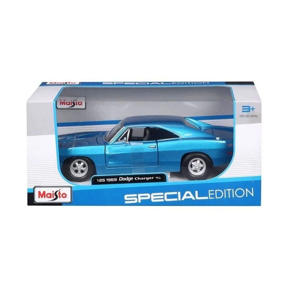 MAY 31256 1969 Dodge Charger RT 1:25 Model Araba -Necotoys ürün görseli 1