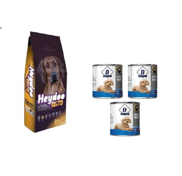Yüksek Enerjili Kuzuetli Köpek Kuru Mama 2 Kg 28 Proteinli+( Konserve Mama 415 Grx3 Adet) ürün görseli 1