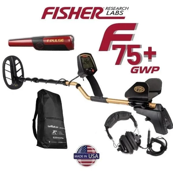 Fisher F75+ GWP DEFİNE DEDEKTÖR - 28cm DD Başlık İle (ÖZEL PAKET) ürün görseli 1