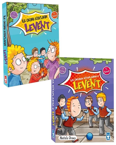 Levent İlk Okuma Kitaplarım Set 1 ve Set 2 Timaş Çocuk ürün görseli 1