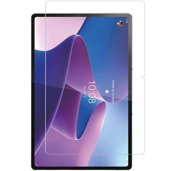 Lenovo Tab P12 12.7 Inç TB-370FU (ZACH0125TR) İle Uyumlu Ekran Koruyucu 9H Nano Esnek Cam ürün görseli 1