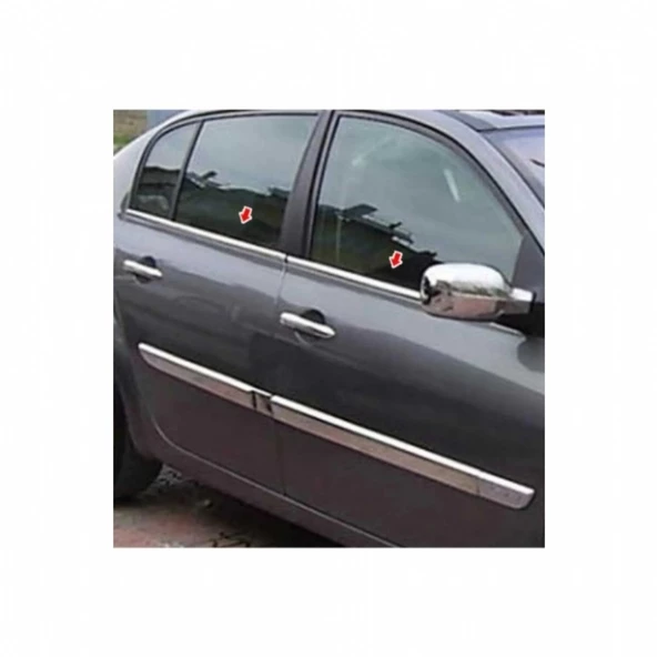 RENAULT MEGANE 2 KROM YAN KAPI ÇITASI - Resim 3