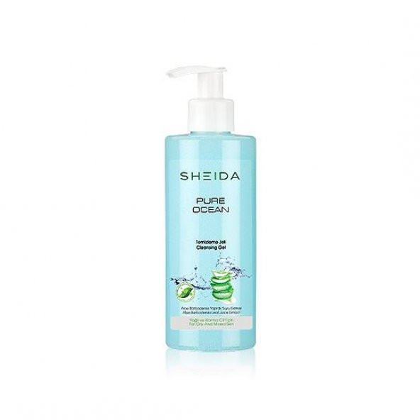 Sheıda Pure Ocean Temizleme Jeli 250ml Yağlı Ve Karma Cilt İçin ürün görseli 1
