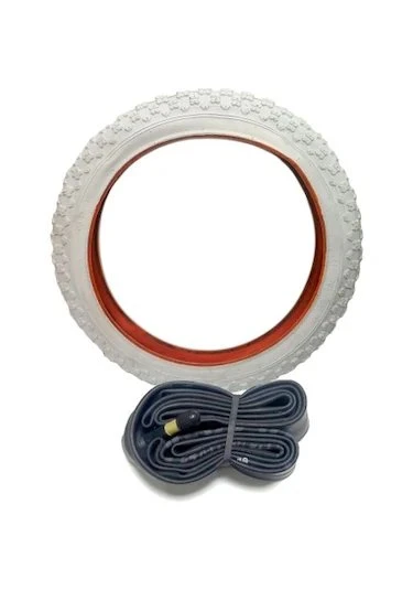 Anlaş IRC 20x1,75 Dış Lastik Beyaz iç lastik hediyeli ürün görseli 1