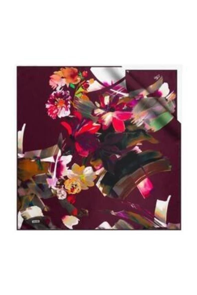 Twill İpek Eşarp (T) Mor - 7900713-993 ürün görseli 1