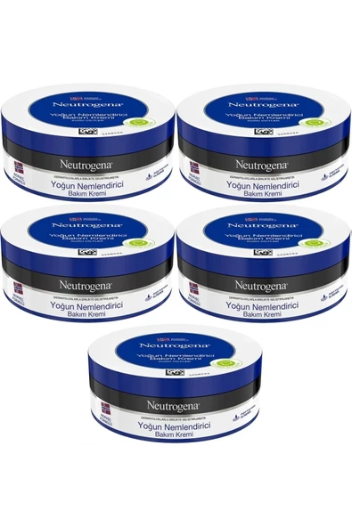 Neutrogena Norveç Formülü Yoğun Bakım Kremi 200ml (5 Li Set) ürün görseli 1