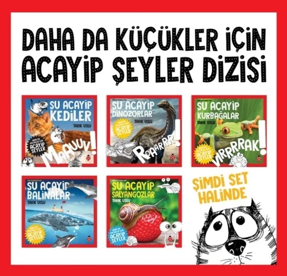 Daha Da Küçükler İcin Acayip Seyler Seti 1 (5 Kitap) ürün görseli 1