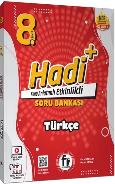 8. Sınıf Türkçe Hadi Soru Bankası Fi Yayınları ürün görseli 1
