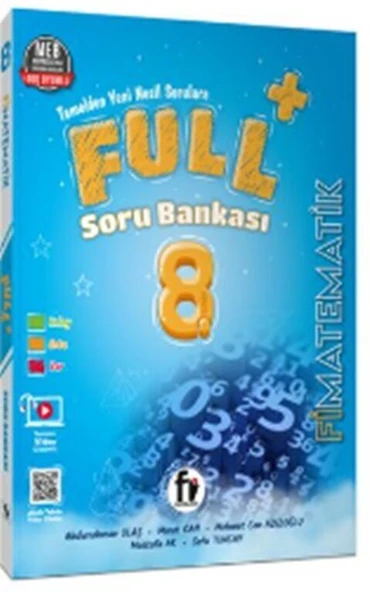 8. Sınıf Fİ Matematik FULL Soru Bankası Fi Yayınları ürün görseli 1
