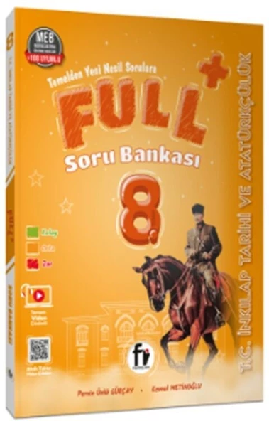 8. Sınıf T.C. İnkılap Tarihi ve Atatürkçülük FULL Soru Bankası Fi Yayınları ürün görseli 1