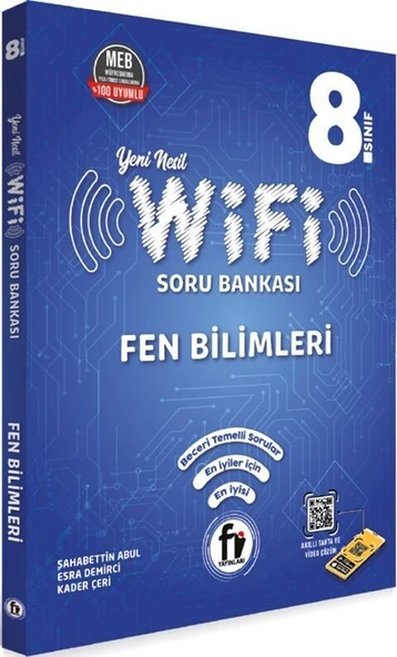 8. Sınıf Fen Bilimleri Wifi Soru Bankası Fi Yayınları ürün görseli 1