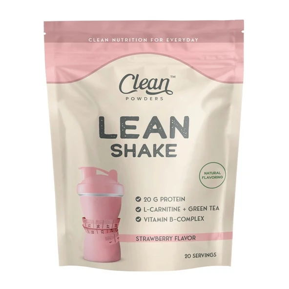 Clean Powders Lean Shake 600 Gr Çilek ürün görseli 1