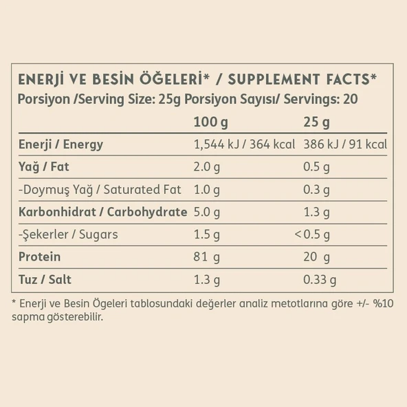 Clean Powders Protein Pudding 500 Gr Vanilya - Resim 3