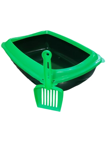 Kardelen Açık Kedi Tuvaleti (Kürek Hediyeli) ürün görseli 1