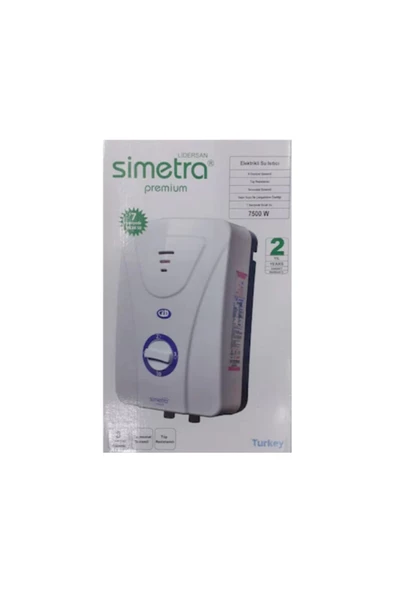 Simetra Premium Elektrikli Şofben - Resim 3