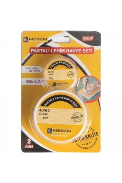 Pastalı Lehim Havya Seti Lehim Pastası + Lehim Teli 4140 ürün görseli 1