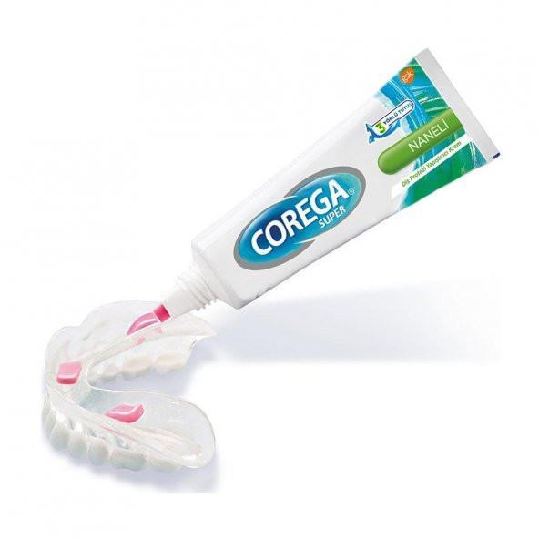 Corega Yapiştirici Krem 40 Gr Naneli ürün görseli 1