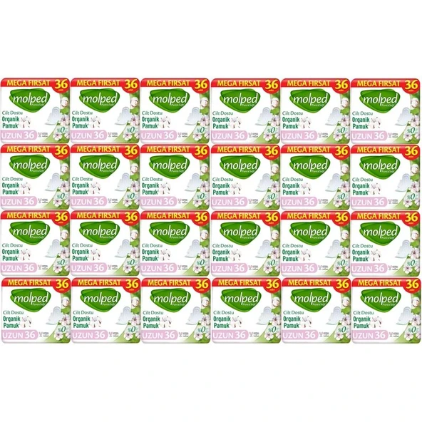 Molped Pure&Soft Hijyenik Ped Uzun 864 (24PK*36) Adet Mega Pk ürün görseli 1