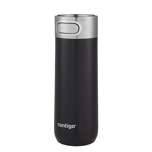 Contigo Luxe Autoseal Termos Bardak 470ML - Siyah - Resim 3