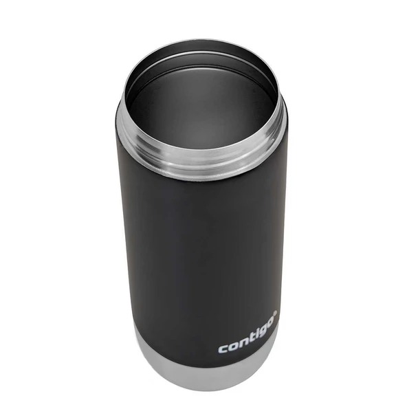 Contigo Huron Pro Snapseal Termos Bardak 470ML - Siyah - Resim 4