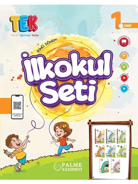 PALME 1.SINIF TEK İLKOKUL SETİ (2.DÖNEM)*YENİ* ürün görseli 1