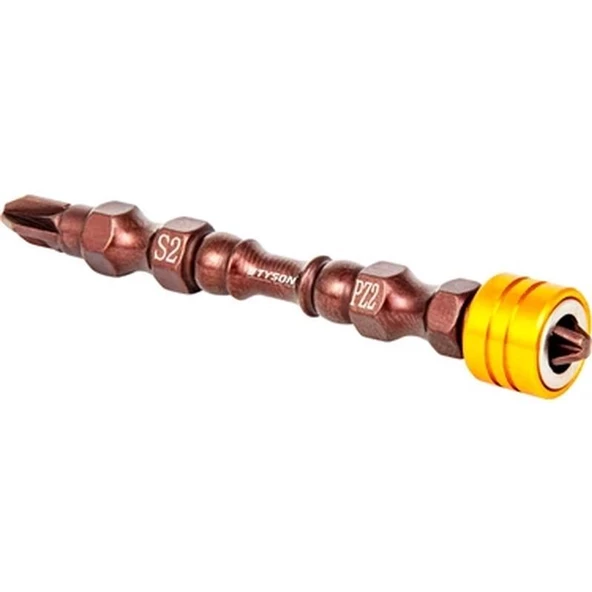 TYSON MIKNATISLI ÇİFT YÖNLÜ BİTS UÇ PZ2x65 ürün görseli 1
