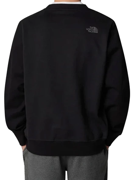 M DREW PEAK REGULAR CREW Black Black XS - Resim 3