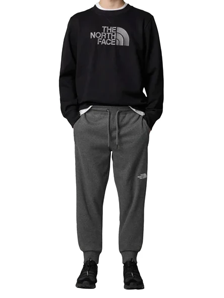 M DREW PEAK REGULAR CREW Black Black XS - Resim 4
