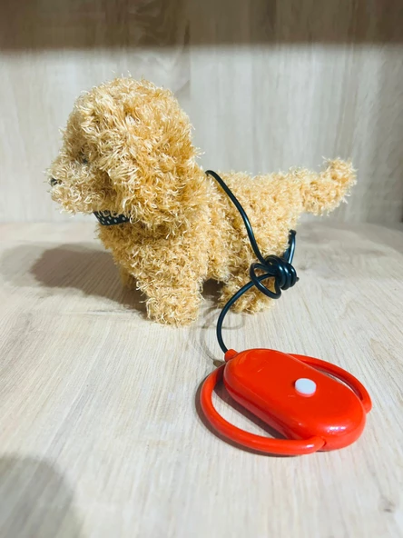 Kumandalı Pilli Minik Peluş Sesli Havlayan Köpek ürün görseli 1