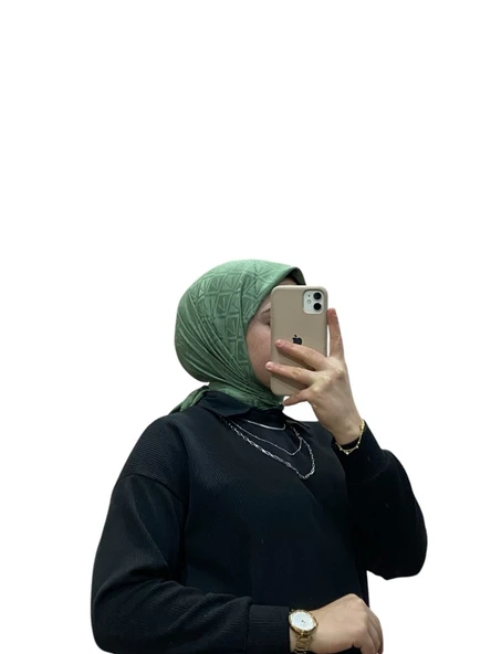 JAKARLI V DESENLİ EŞARP 1036 - Resim 11