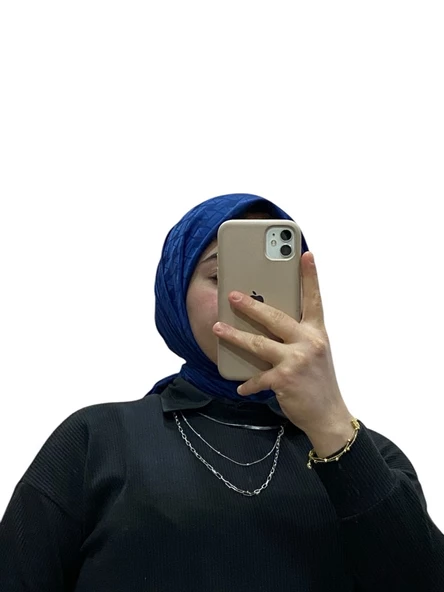 JAKARLI ÜÇGEN DESENLİ EŞARP 1062 - Resim 2