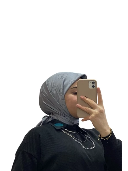 JAKARLI İÇİÇE HALKA DESENLİ EŞARP 1051 ürün görseli 1