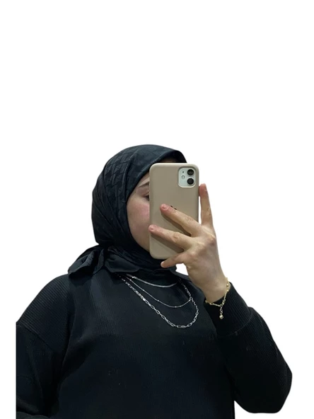 JAKARLI ÜÇGEN DESENLİ EŞARP 1062 - Resim 4