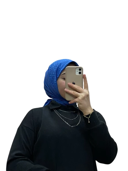 JAKARLI V DESENLİ EŞARP 1036 - Resim 9