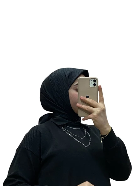 JAKARLI HASIR DESENLİ EŞARP 1061 - Resim 3