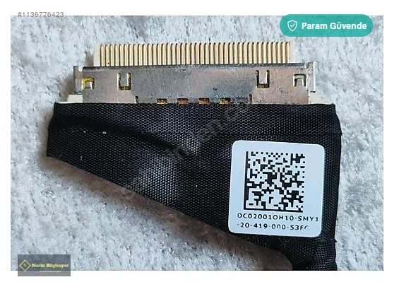 ACER E1-532 E1-570 E1-572 E1-510 E1-530 LCD DATA FLEX KABLO - Resim 2
