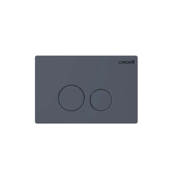 Creavit Mat Basalt Rezervuar Kumanda Paneli Butonu GP9002.05 ürün görseli 1