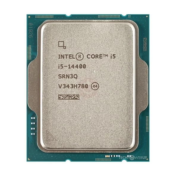 INTEL CORE i5 14400 29.5MB 10çekirdekli 1700p (Kutusuz+Fansız) TRAY İşlemci ürün görseli 1