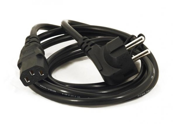 Bilgisayar Power Kablo 220volt 1.5m ürün görseli 1
